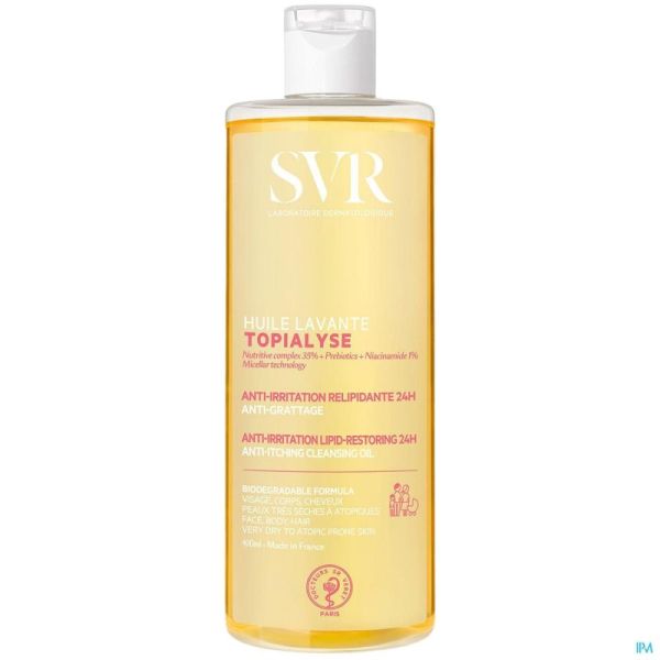 SVR Topialyse Huile Lavante 400ml