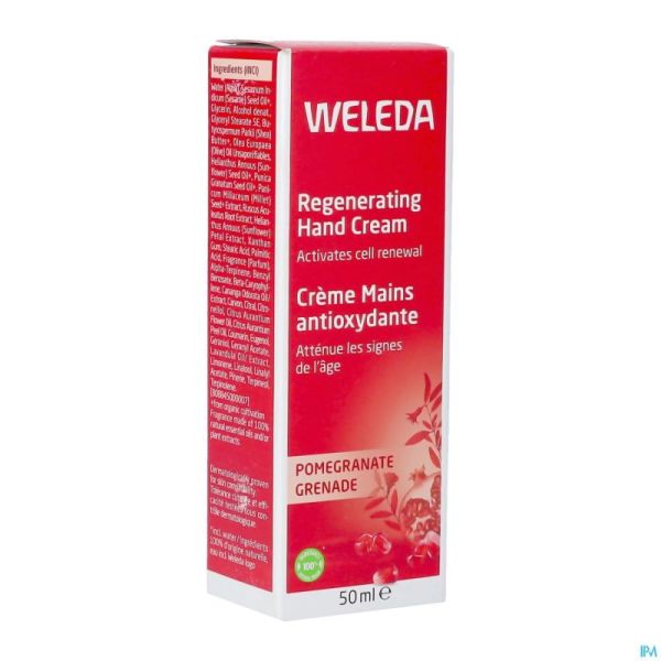 Weleda Crème Mains A La Grenade 50 Ml 