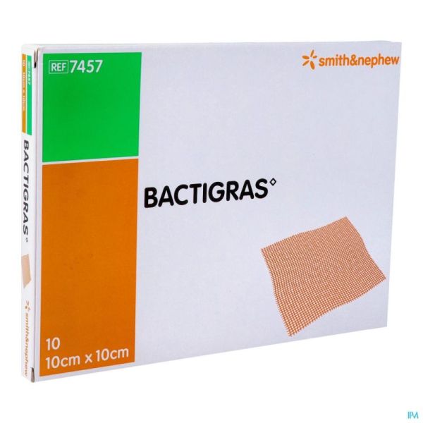 Bactigras 10cmx10cm 7457 10 Pièce