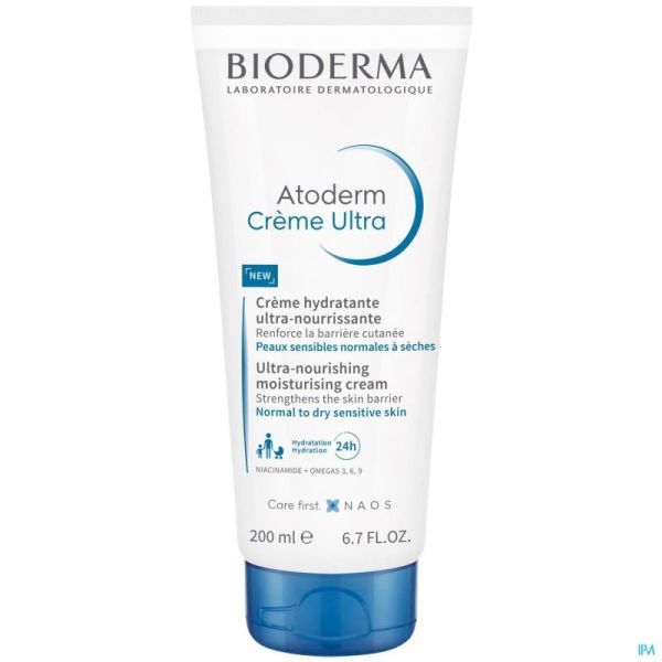 Bioderma Atoderm Crème Ultra Tube 200ml