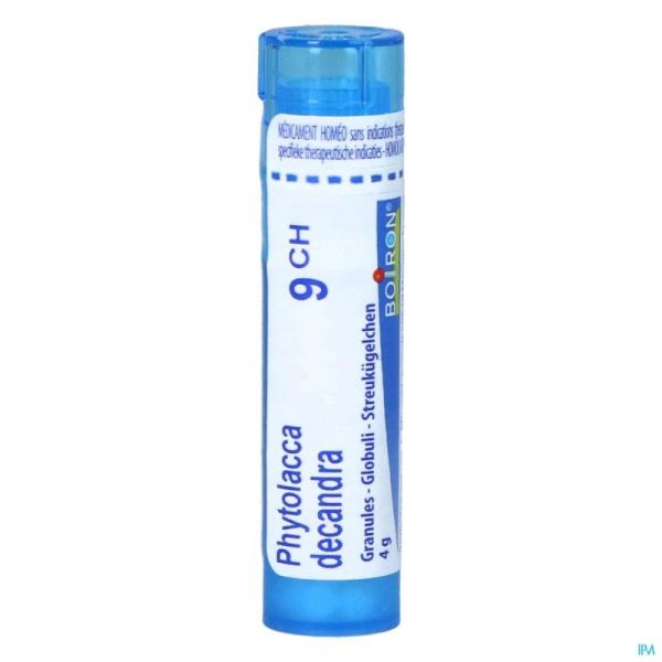 Boiron Granules Phytolacca Decandra 9ch 4 G