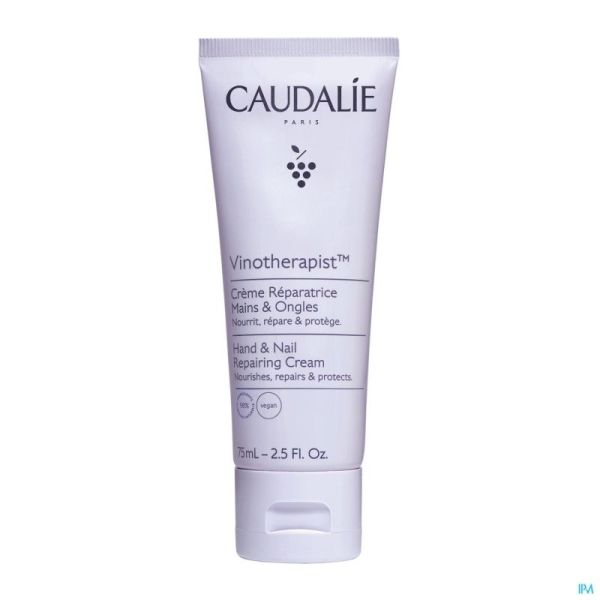 Caudalie Vinotherapist Crème Réparatrice Mains et Ongles 75ml Prix Permanent