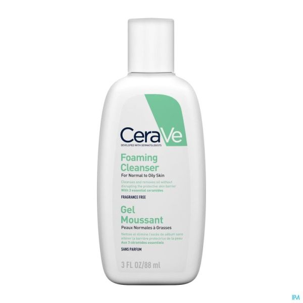 Cerave Gel Nettoyant Moussant 88ml