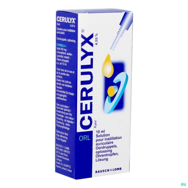 Cerulyx Gouttes Otiq 10 Ml