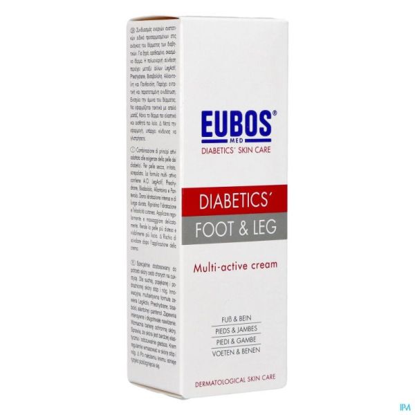 Eubos Diabetics Skin Care Pieds&jambes Crème 100ml
