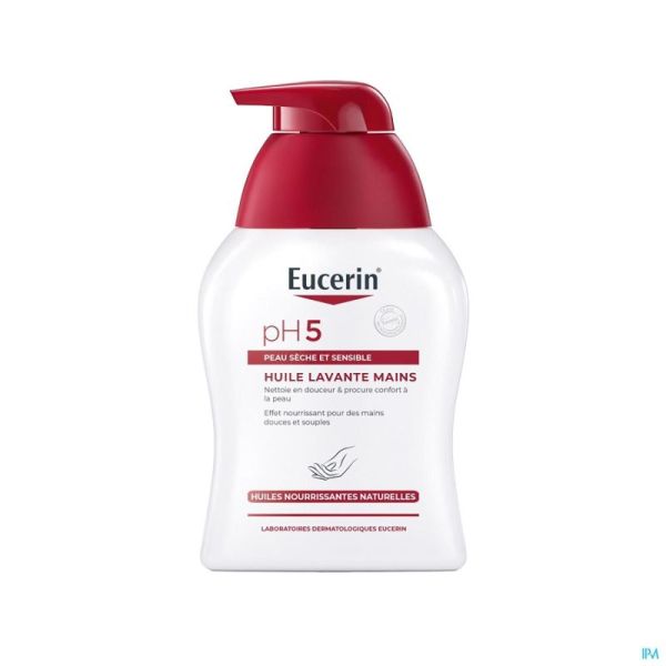 Eucerin Ph5 Huile Lavante pour les Mains Pompe 250 Ml