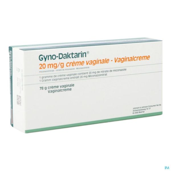 Gyno-daktarin Crème 78 G