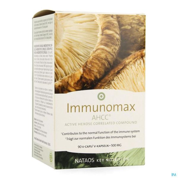 Immunomax Ahcc 500mg Vcaps 90