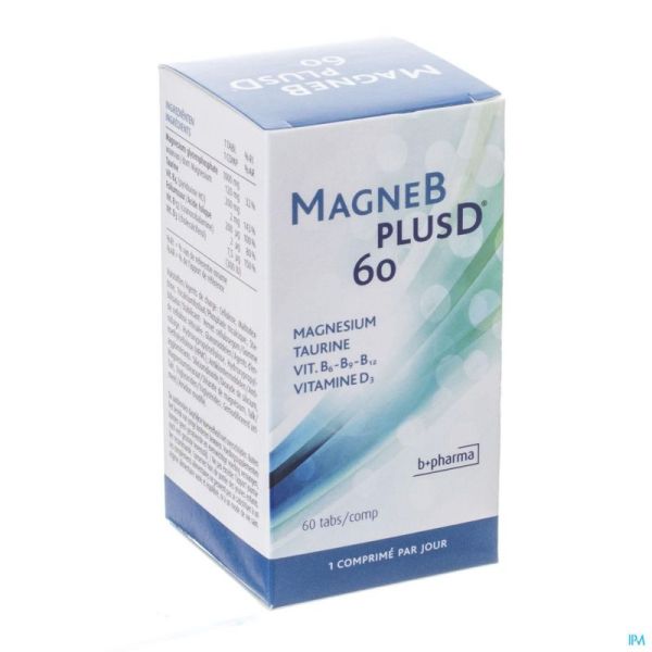 Magne B Plus D 60 Comprimés