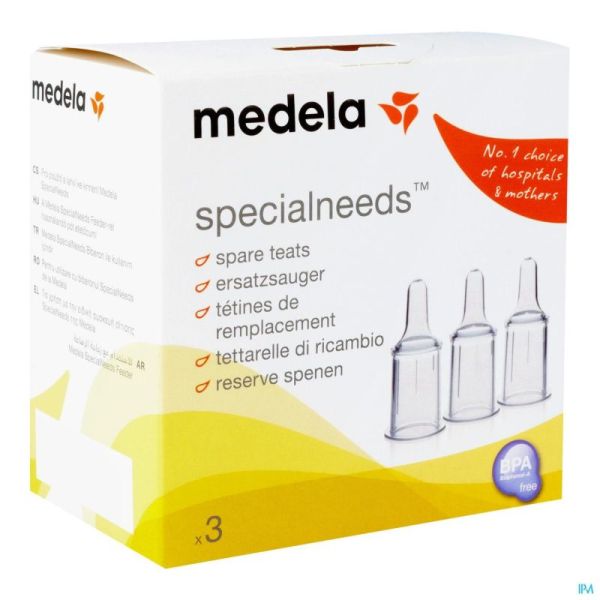 Medela Special Needs Feeder Tetines 3 Pièce