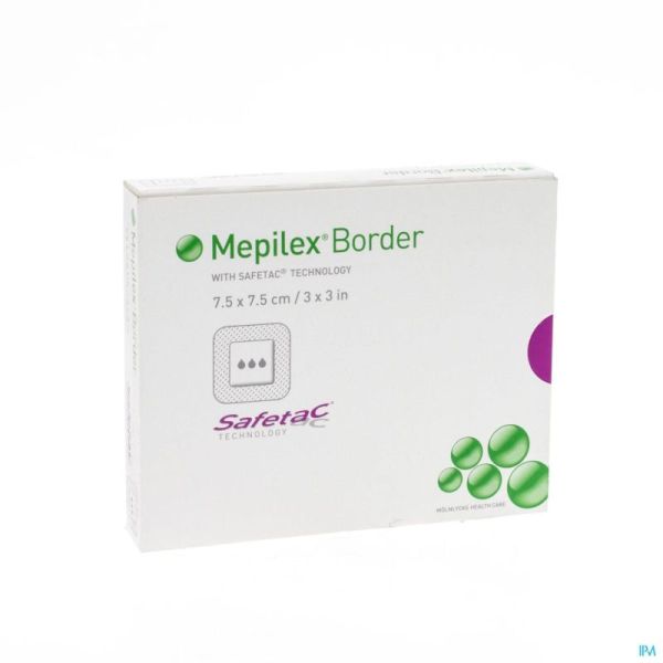Mepilex Border 7,5x7,5cm 295200 5 Pièce 