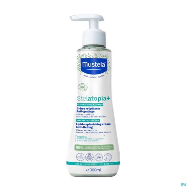 Mustela Pa Stelatopia+ Crème Relipidante A/grat.300ml
