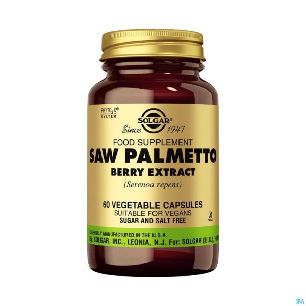 Saw Palmetto Berry Extr (palmier Nain) V-caps 60
