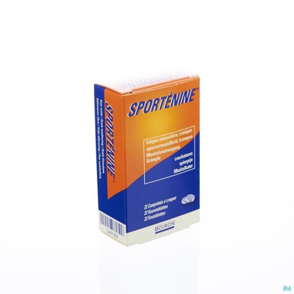 Sportenine Comprimés A Croquer Tube 2x11 Boiron