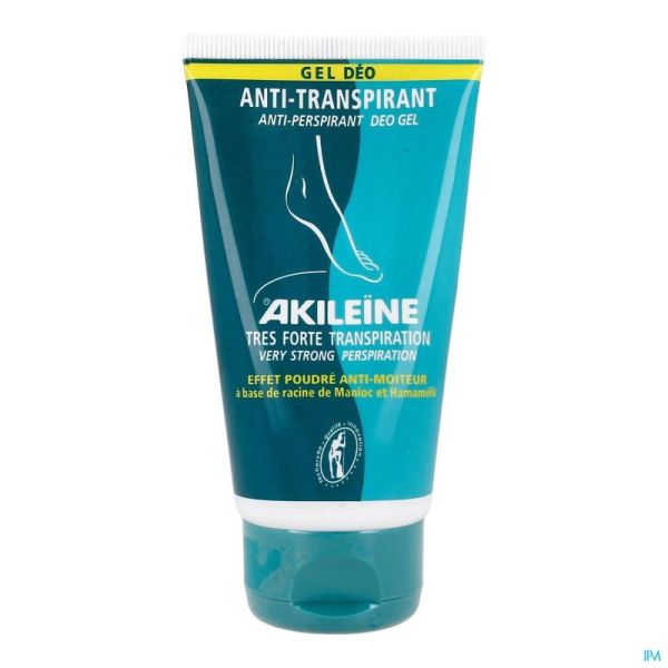 Akiléine Déodorant biactif Antitranspirant Très Fort Gel