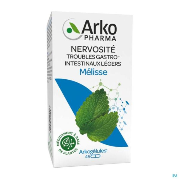 Arkogélules Mélisse 45 Gélules Bio Arkopharma