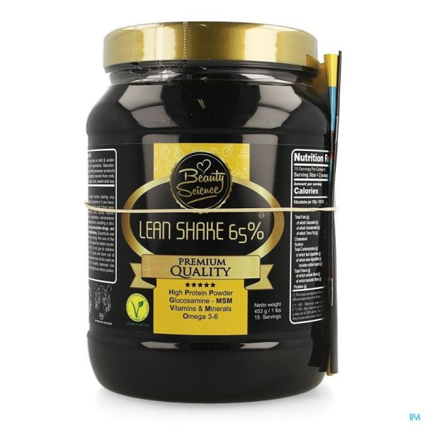 Beauty Science Lean Shake 65% Chocolate 453g