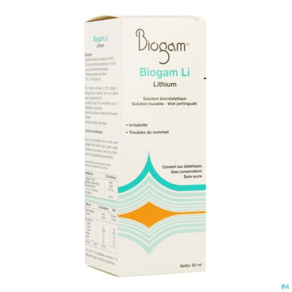 Biogam Li Gouttes Buv 60 Ml