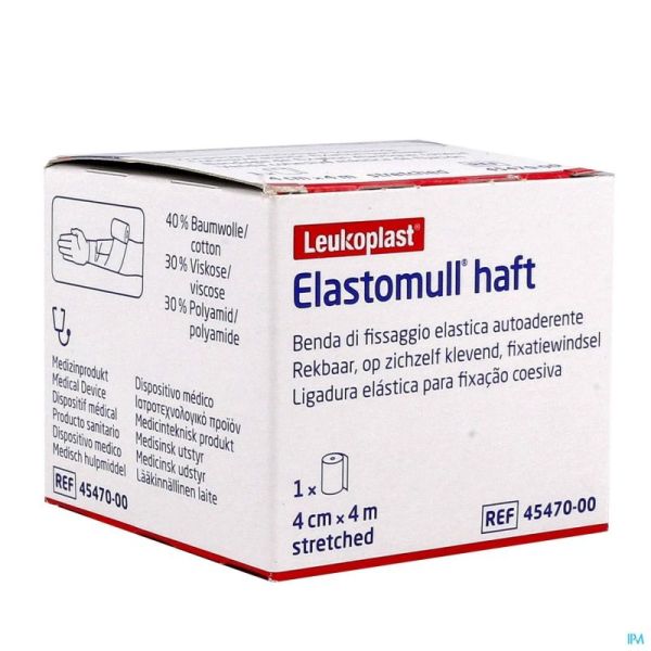 Elastomull-haft Nr 45470 4cmx4m 1 Pièce
