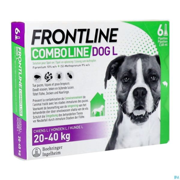 Frontline Combo Line Dog l 20-40kg 6x2,68ml