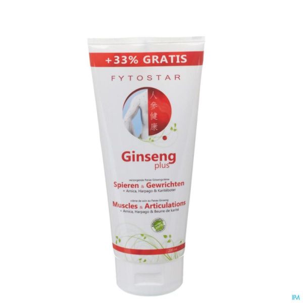 Fytostar Ginseng Plus Crème 200 Ml
