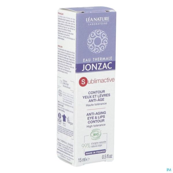 Jonzac Sublimactive Contour Yeux-lèvres Flacon P.15ml