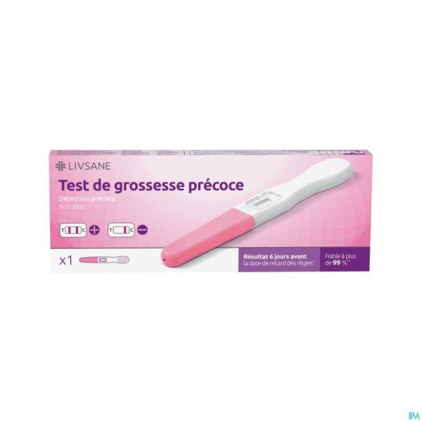 Livsane Test Grossesse Precoce