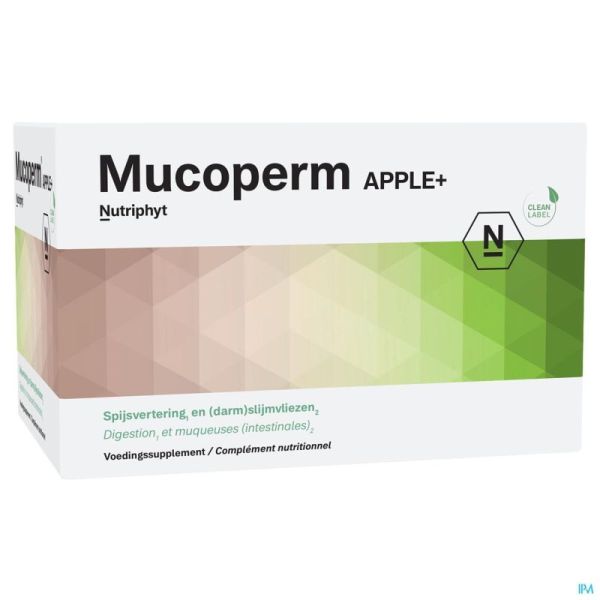 Mucoperm Apple+  Poudre Sachets 60x 4g
