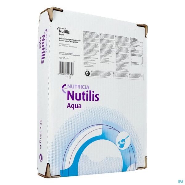 Nutilis Aqua Grenadine 12x125 Gr