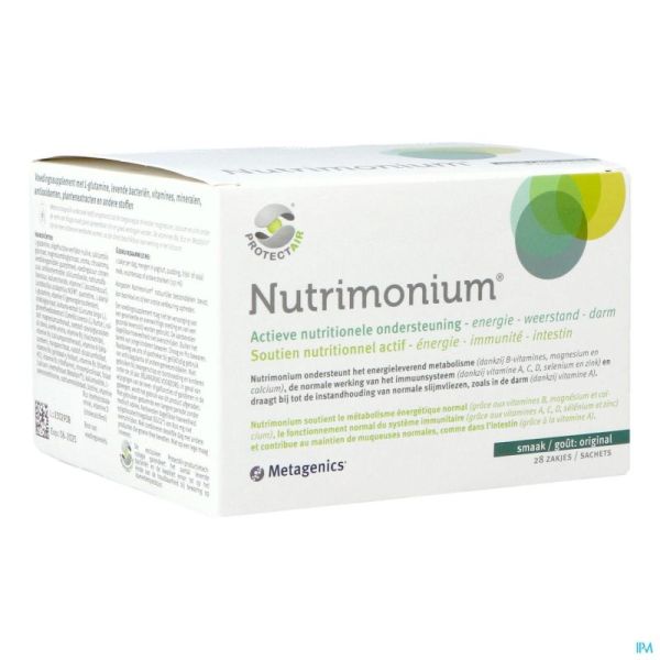 Nutrimonium Original Poudre Sachets 28 22858 Metagenics