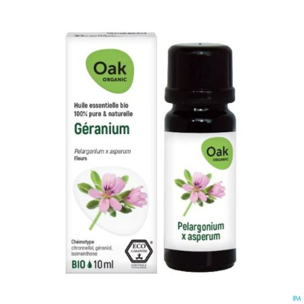 Oak Huile Essentielle de Géranium 10ml Bio