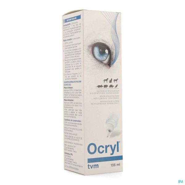 Ocryl Solution Nettoyante pour les Yeux 135ml