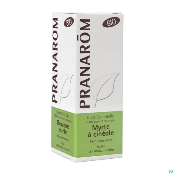 Pranarom Myrte Cineole Bio 2435 Huile Essentielle 5 Ml