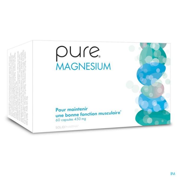Pure Magnesium Solid Pharma 60 Gélules