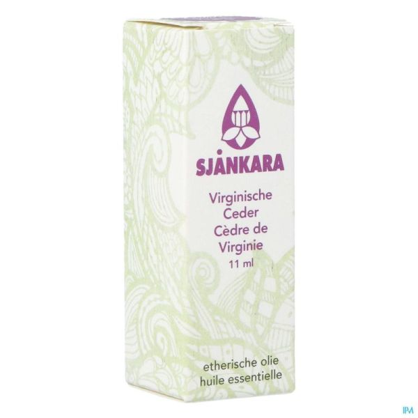 Sjankara Cedre Virginie Huile Essentielle. 11ml