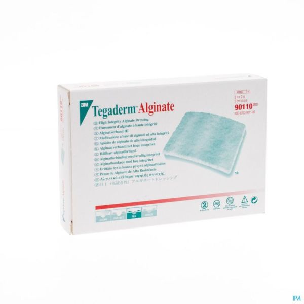 Tegaderm Alginate 5x5cm 90110p 10 Pièces