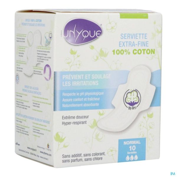 Unyque Serviettes Normal 10 Pièce