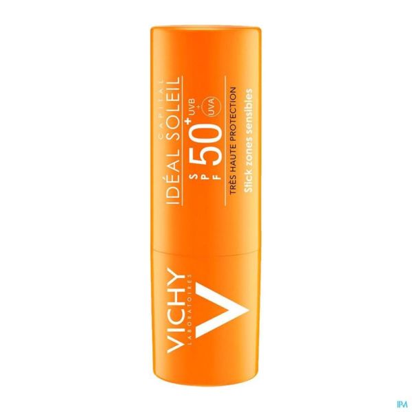 Vichy Idéal Soleil Stick Zones Sensibles Spf50