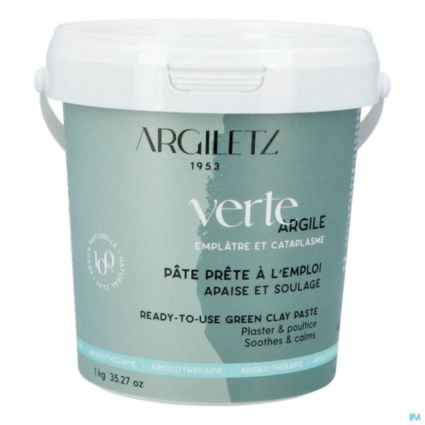 Argile Verte Pate 1kg