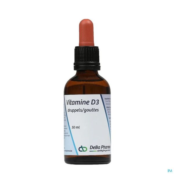 D3 Liquide Gouttes Flacon 50ml Deba