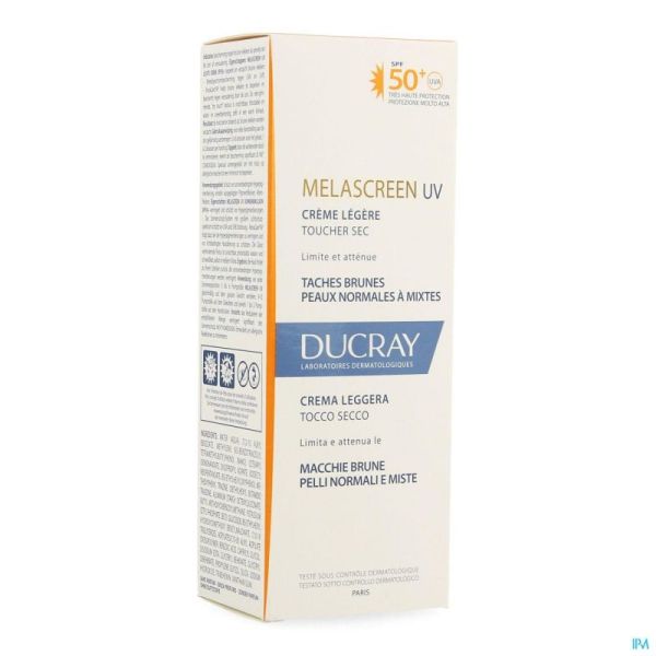 Ducray Melascreen Crème Légère Spf50+ 40 Ml