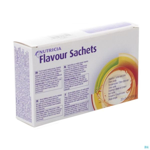 Flavour Cerise-vanille Sachet 20x5g