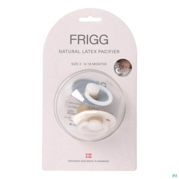 Frigg Rope Night Tetines Latex T2 Stone/cream 2