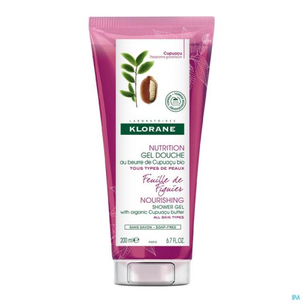 Klorane Gel Douche Essence Figue 200ml
