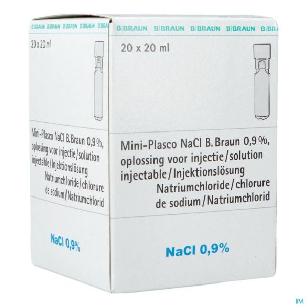 Mini Plasco Nacl 0,9 % Amp20x20ml