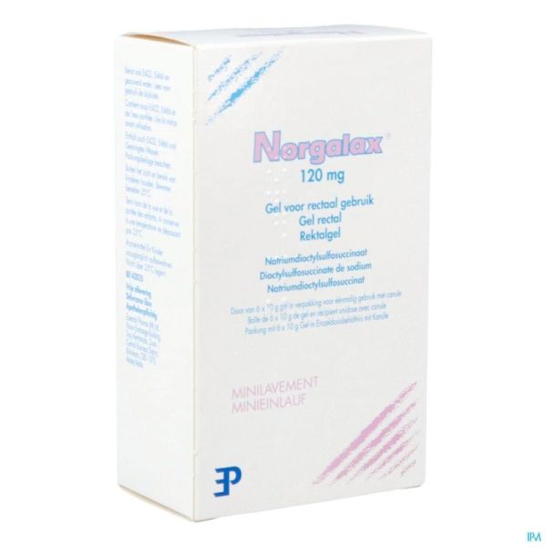 Norgalax 6 Tube 10 G