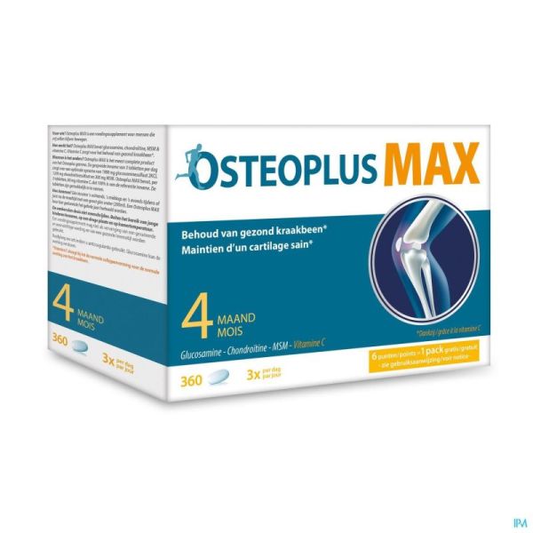Osteoplus Max 4 Mois 360 Comprimés