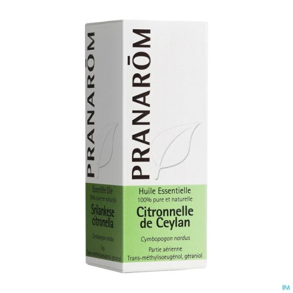 Pranarom Citronella De Ceylan 226 Huile Essentielle 10