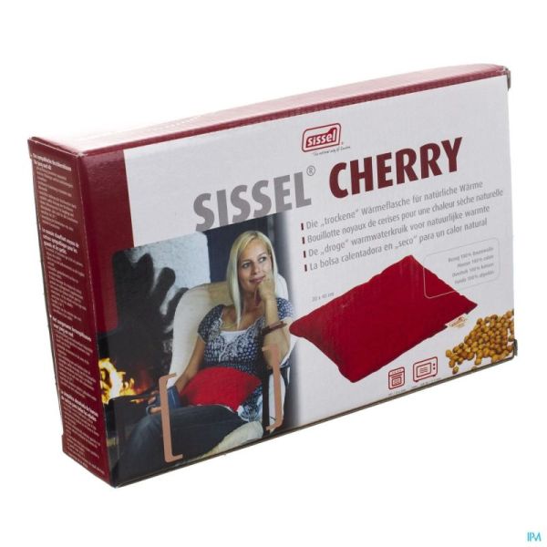 Sissel Cherry Coussin Rouge 20x40cm 1 Pièce