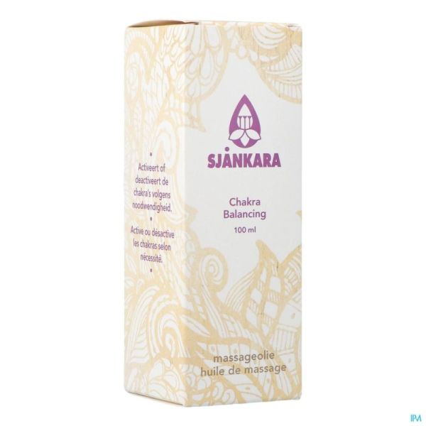 Sjankara Chakra Balancing Huile Massage 100ml